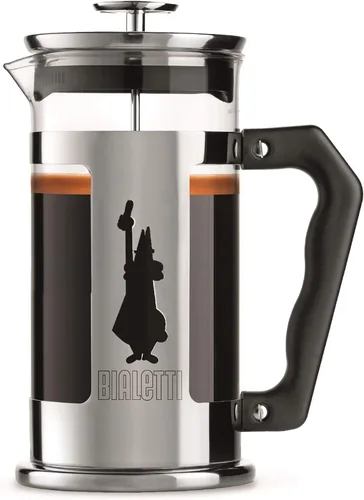 Vista 5 de Bialetti Cafetera de prensa francesa, 3 tazas, acero inoxidable Preziosa