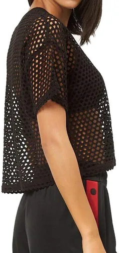 Vista 2 de CLOZ - Camiseta de malla para mujer