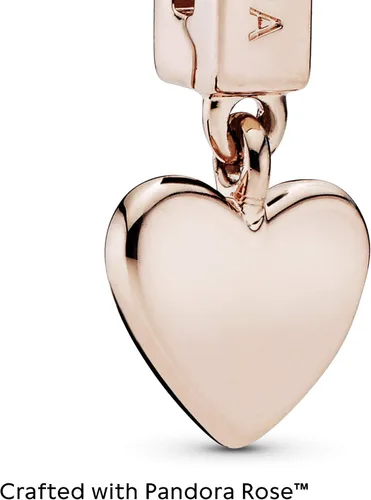 Vista 3 de PANDORA Joyas Reflexions Colgante Corazón Clip Charm, Metal Silicona, no aplica