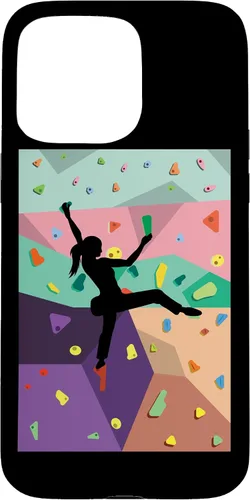 Vista 31 de Cute Colorful Rock Climbing Bouldering Wall Climber Case for iPhone 17