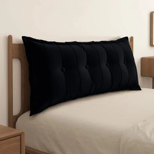 Vista 16 de WOWMAX Almohada rectangular para cabecero, almohada para respaldo de cama, almohada para sentarse en la cama, almohada de apoyo para la espalda