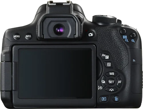Vista 2 de Canon Cámara SLR digital EOS 750D con 0.709-2.165 in IS STM - Versión internacional (sin garantía)