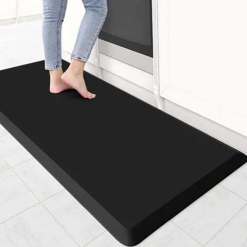 Vista 62 de KitchenClouds Alfombra de Cocina Acolchada Anti Fatiga 17.3"x28" Impermeable, Antideslizante, Alfombras de Pie y Comodidad para Escritorio/Piso