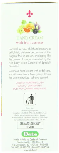 Vista 2 de Speziali Fiorentini Crema de manos de caramelo, 2.54 onzas