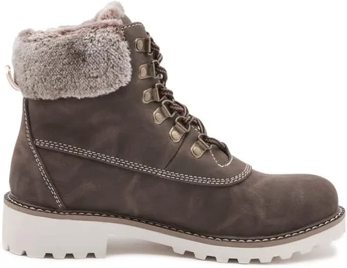 Vista 4 de COTTIMO Botas de invierno antideslizante con forro de piel para mujer