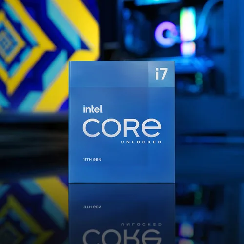 Vista 2 de Procesador Intel Core i7-11700K para equipos de escritorio + combo de placa madre GIGABYTE