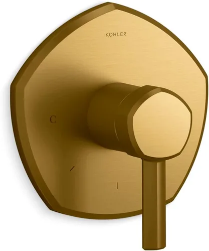 Vista 50 de KOHLER K- TS27043-3-BV Occasion™ RITE-TEMP VALVE TRIM, vibrante bronce cepillado