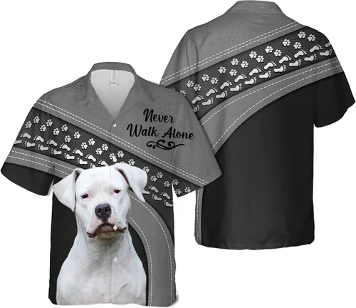 Vista 5 de DOGSOCUTE.COM Dog Never Walk Alone - Sudadera con capucha 3D con estampado de cara de perro, capa de forro polar cepillado cálido