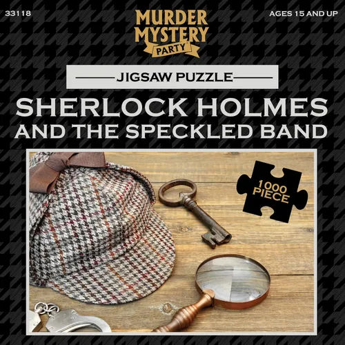 Vista 8 de Rompecabezas clásico de misterio Bepuzzled - Sherlock Holmes, 1000