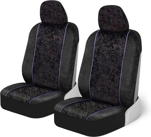 Vista 14 de BDK - Fundas para asientos de automóvil con patrón azteca, juego de 2 fundas para asientos delanteros con estampado geométrico que incluye Aztec
