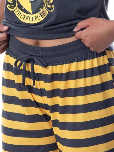 Vista 4 de Harry Potter Hogwarts House Crest - Conjunto de pijama para mujer