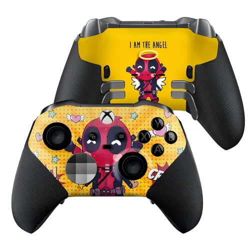 Vista 48 de Retro Comic Customised Wireless Controller for Elite by BCB. Original Elite Series 2 Controller Compatible with Xbox One / Series X & S. Customized