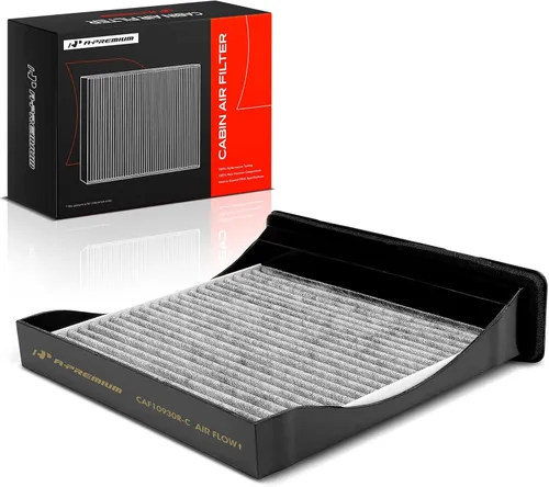 Vista 9 de Filtro de aire de cabina A-Premium con carbón activado compatible con modelo Subaru - Crosstrek 2016-2017, Forester 2009-2018, Impreza 2008-2016
