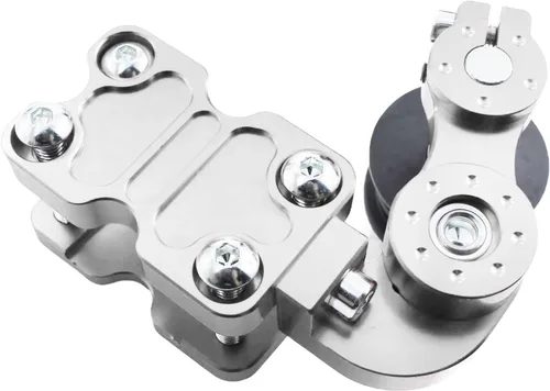 Vista 7 de Accesorios universales modificados para motocicleta, regulador de aleación de aluminio CNC, nuevo ajustador automático, tensor de cadena de rueda