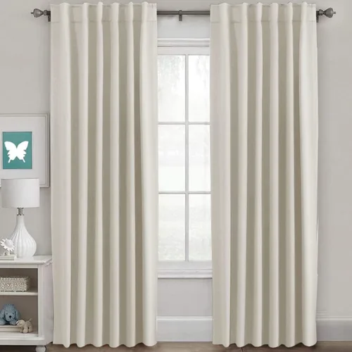 Vista 20 de H.VERSAILTEX Cortinas Opacas con Aislamiento Térmico, Paneles de Tratamiento de Ventanas que Oscurecen la Habitación, Cortinas Opacas para Sala