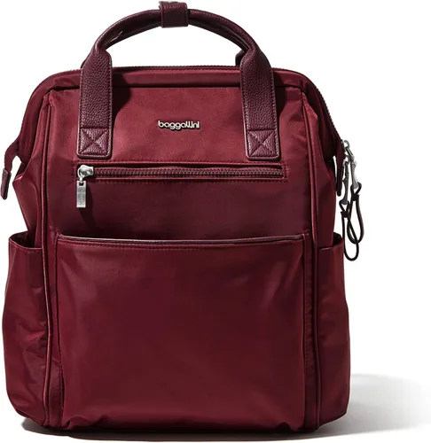 Vista 9 de Baggallini Mochila Soho para mujer, Negro, talla única