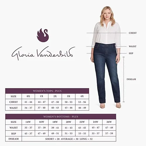 Vista 4 de Gloria Vanderbilt Women's Avery Ponte Slim Pull on Pant