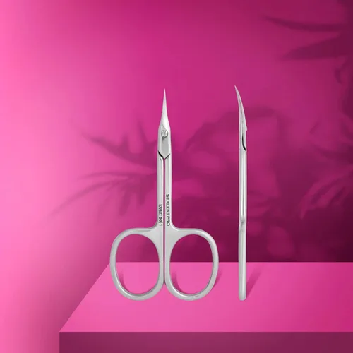 Vista 5 de Staleks Pro Expert 50 Tipo 1 Tijeras profesionales para cutículas - Paquete de 1 - Modelo SE-50/1