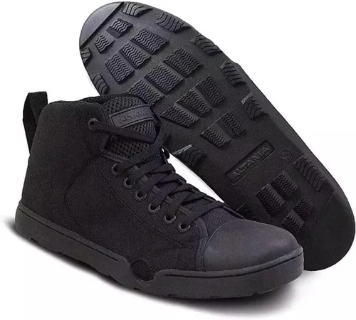 Vista 7 de Altama Botas tácticas unisex marítimas compatibles con aletas de buceo Negro