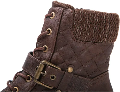 Vista 2 de GLOBALWIN Botines de Tobillo para Mujeres Botas de Combate de Moda