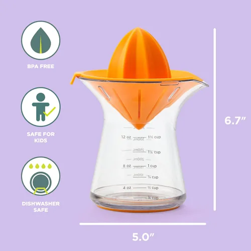 Vista 2 de Chef'n Juicester Citrus Juicer, Amarillo