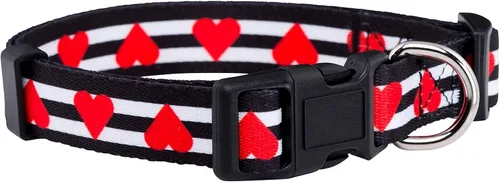 Vista 32 de Native Pup Collar de Perro con Bandera Americana - Rojo, Blanco y Azul - Collares Patrióticos para el 4 de Julio, EE.UU. - Ajustable para Perros