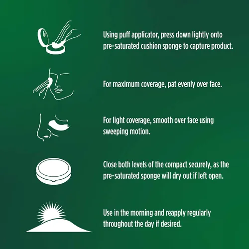 Vista 5 de AMOREPACIFIC – Cojín de control de color, compacto, de amplio espectro SPF 50+