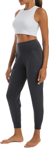 Vista 104 de Kcutteyg - Pantalones deportivos con bolsillos para mujer, diseño suave, ligero y de secado rápido, para entrenamiento, gimnasia, yoga y correr
