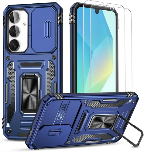 Vista 25 de Funda para teléfono Samsung Galaxy A15 5G, [protección contra caídas de grado militar de 15 pies]