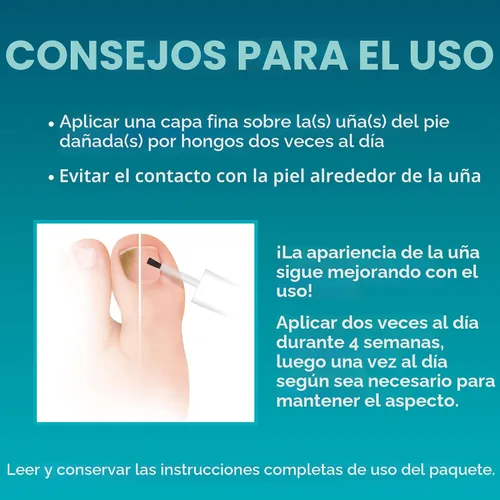 Vista 6 de Opti-Nail Reparación de uñas fúngicas para uñas dañadas, aplicador de cepillo, 0.169 onzas líquidas, restaura la apariencia saludable de áreas