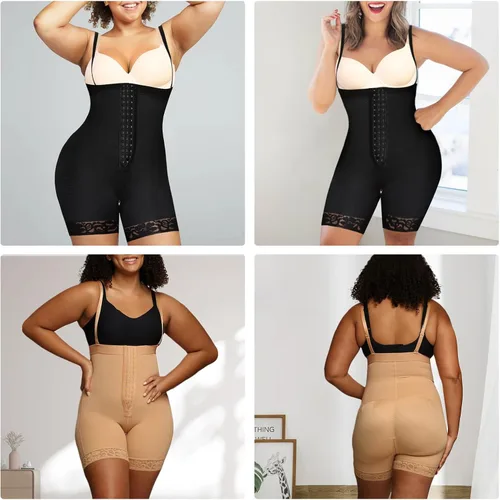 Vista 2 de Fajas moldeadoras para mujer con control de abdomen y entrepierna abierta