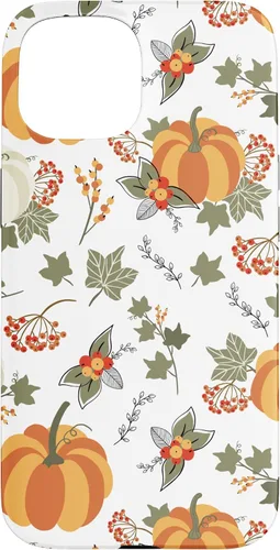 Vista 6 de Fall Leaves Autumn Pumpkin Pattern Autumn Vibes Color Case for iPhone 17