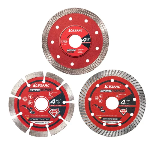 Vista 9 de EZARC Hoja de diamante súper delgada de 3 pulgadas, hojas de sierra de diamante para amoladora angular, hoja para azulejos de 3" para corte suave