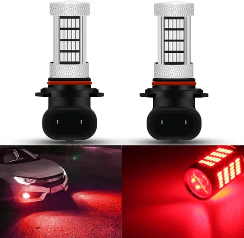 Vista 12 de Bombillas LED de alta potencia de 92 SMD 10000 K azul profundo 9005 9006 9145 9140 H10 Foco antiniebla súper brillante o luces de conducción diurna
