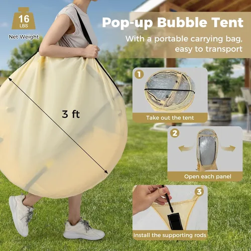 Vista 7 de Tangkula Tents Tent