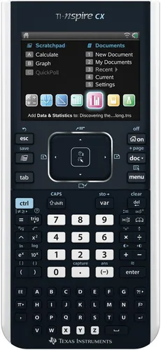 Vista 3 de Calculadora gráfica Texas Instruments TI-Nspire CX, Negro Valor no encontrado
