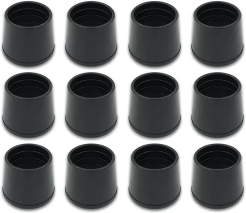 Vista 13 de Shepherd Hardware - Puntas de goma para patas, Negro, 9226