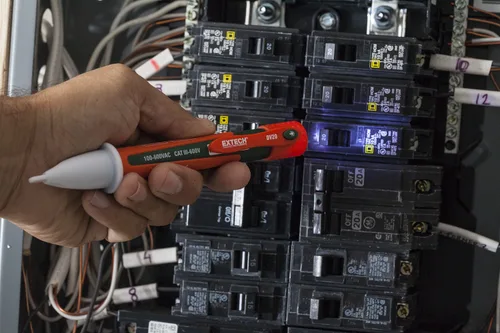 Vista 6 de Extech CB10-Kit - Kit de resolución de problemas eléctricos portátil con 5 funciones Buscador de disyuntores, probador de receptáculos GFCI