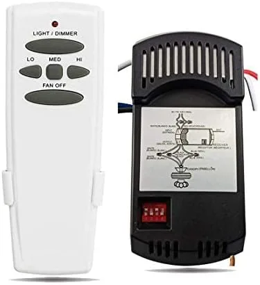 Vista 6 de Receptor universal de ventilador de techo para Harbor Breeze Hunter Hampton Bay (receptor Fan28R)