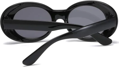 Vista 6 de Clout Goggles Oval Mod Retro Vintage Gafas de sol Kurt Cobain Round Sun Glaases