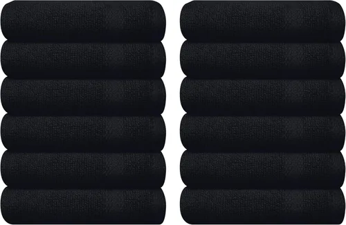 Vista 29 de GLAMBURG Juego de 2 Sábanas de Baño Extra Grandes de Algodón Premium de 700 GSM - 100% Algodón Peinado - 2 Sábanas de Baño 35x70 pulgadas - Calidad
