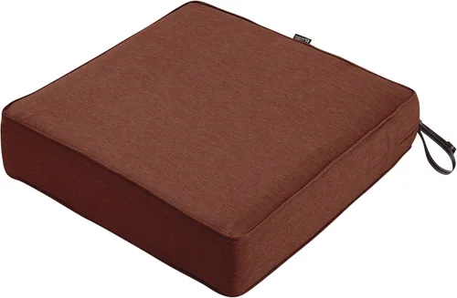 Vista 14 de Classic Accessories Montlake FadeSafe - Juego de cojines resistentes al agua para patio, 23 x 23 x 5 pulgadas (asiento), 21 x 20 x 4 pulgadas