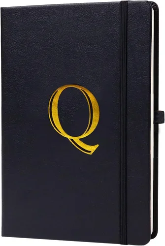 Vista 22 de Cuaderno de negocios para hombres y mujeres, cuaderno A5 con A-Z, cuaderno de papel de escritura de doble cara con divisores, diario de viaje