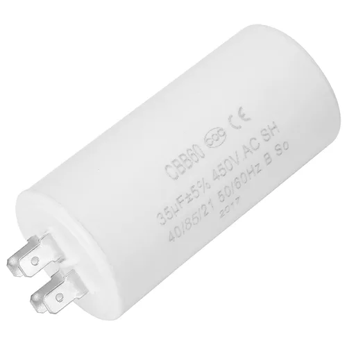 Vista 2 de Peso ligero CBB60 Condensador del comienzo del condensador del generador 4 Pin Motor de la baja pérdida que funciona para los refrigeradores