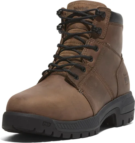 Vista 10 de Timberland PRO Montauk - Puntera de seguridad de acero de 6 pulgadas para hombre Negro/Chicle