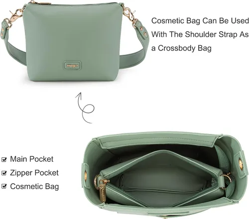 Vista 5 de Wrangler Bolsos de hombro para mujer con correa de guitarra