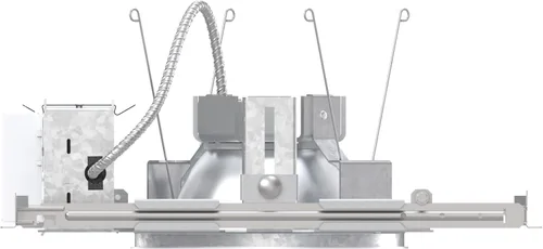 Vista 7 de Lithonia Lighting LDN 6in. Nueva construcción Downlight, carcasa LED sin IC, 1000LM, 3500K, 10% 0-10V atenuación