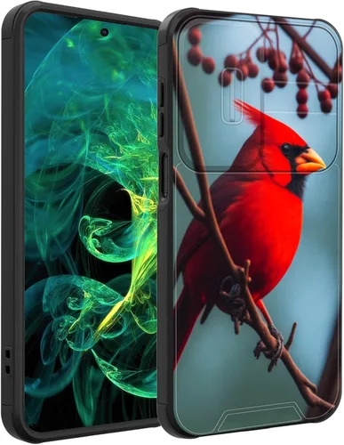 Vista 146 de Funda para Galaxy A16 5G con cubierta para cámara deslizante, resistente de doble capa, híbrida, a prueba de golpes, funda protectora resistente