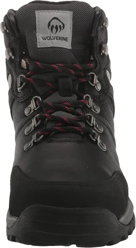 Vista 2 de WOLVERINE Botas de senderismo impermeables con punta de acero cincel 2 para mujer, Negro