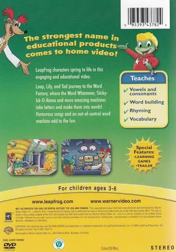 Vista 2 de LeapFrog Talking Words Factory (Pre-Reading)